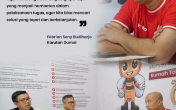 Rapat Perdana Karutan Dumai Bersama Pejabat Struktural