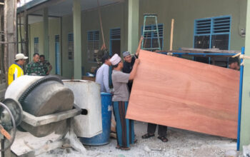 Kegiatan TMMD ke-124 terus hadir dalam meninggkatkan kualitas hidup masyarakat