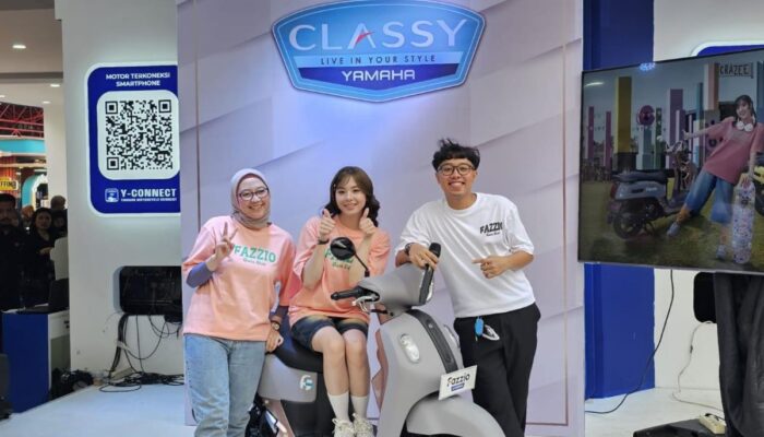 Yamaha Indonesia segarkan Fazzio Hybrid dengan warna baru