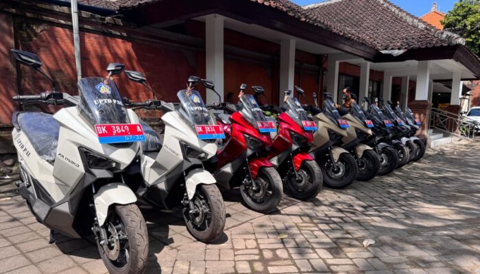 UPTD PAL Bali gunakan motor listrik MAKA Cavalry untuk operasional